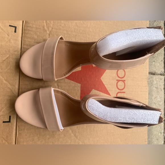 BNWT NUDE Paycee Two-Piece Dress Sandals - Picture 2 of 6